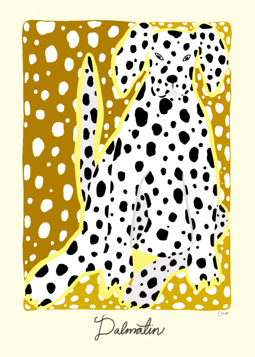 Elin PK Dalmatian Poster - Image 2