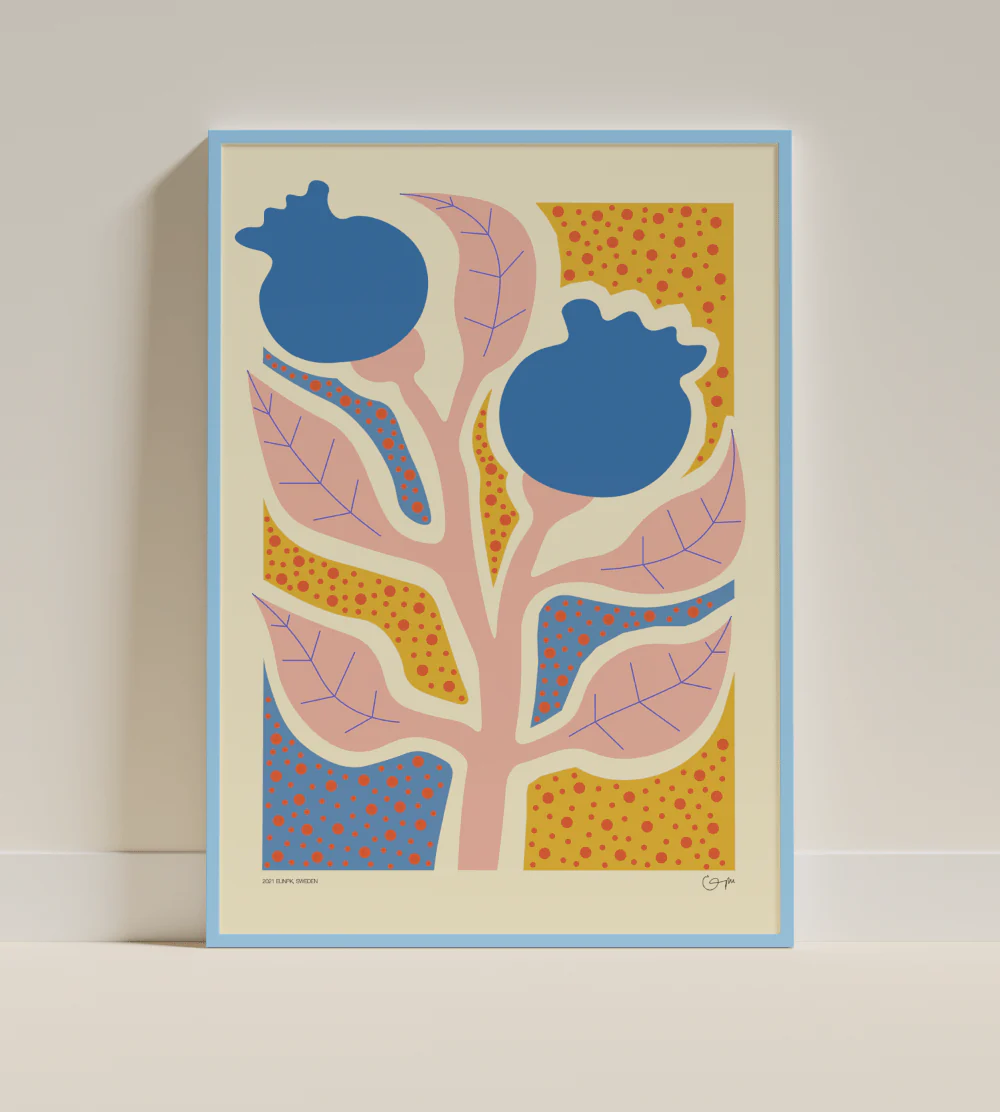 Elin PK "Flower Garden II" Poster