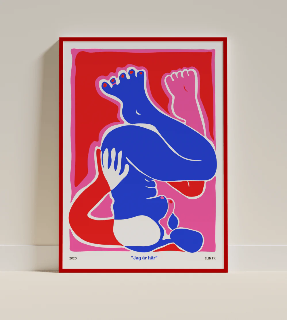 Elin PK "I am here" Poster
