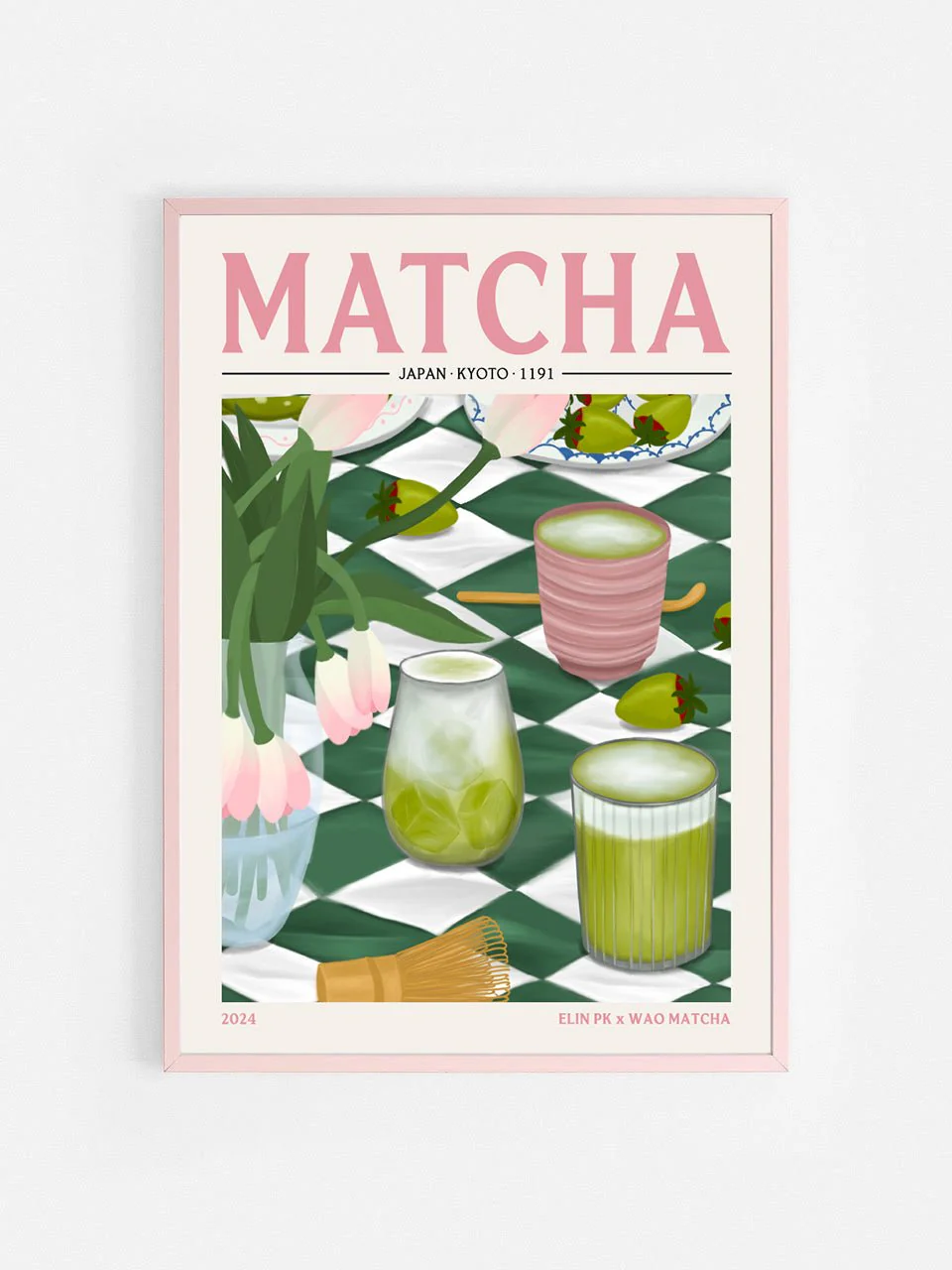 OAK FRAME | PASTEL PINK - Image 2